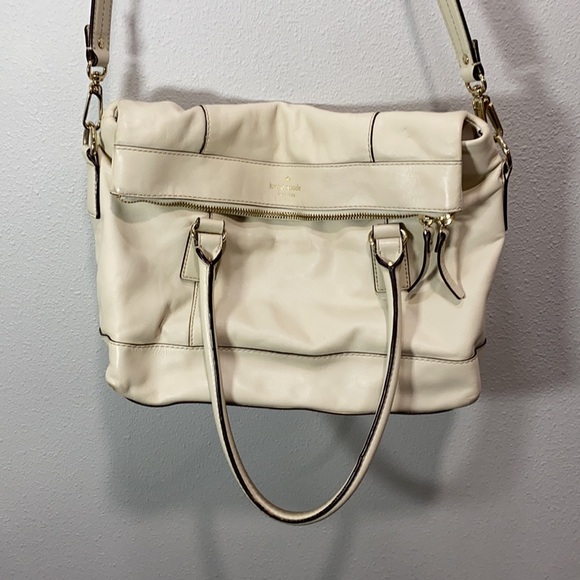Kate Spade Cream Satchel Bag - Picture 2 of 15